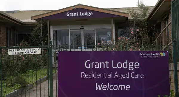 Exterior of Grant Lodge Residential Aged Care