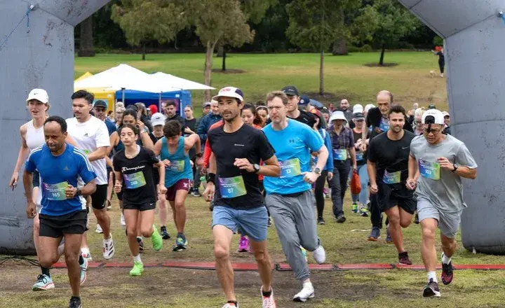 Man running