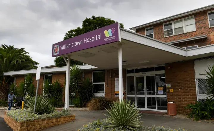 Exterior of Williamstown Hospital