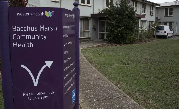 Exterior of Bacchus Marsh Community Health Centre