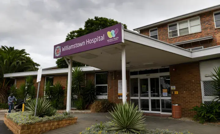 Exterior of Williamstown Hospital