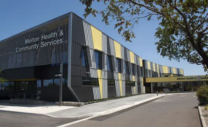 Exterior of Melton Health & Community Services