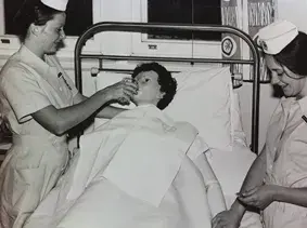 1972 nurses practicing